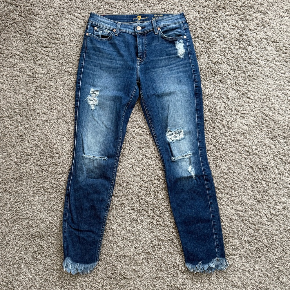 7 for all Mankind Ankle Skinny
